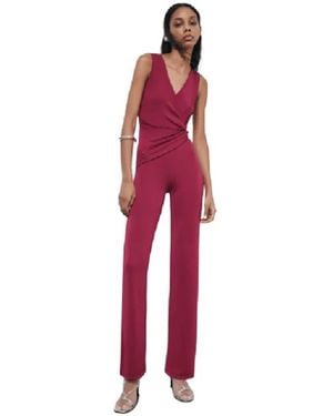 Patrizia Pepe Jumpsuits - Rojo
