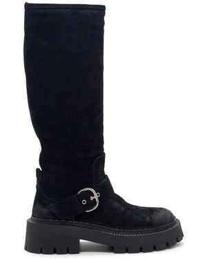 Vic Matié High Boots - Blue