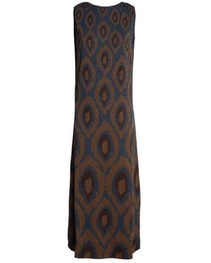 Akep Knitted Dresses - Brown