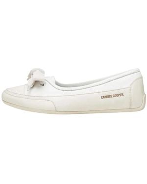 Candice Cooper Ballerina Shoes - White