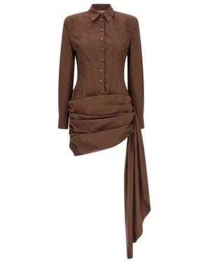 GIUSEPPE DI MORABITO Party Dresses - Brown