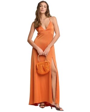 Kocca Langes Kleid - Orange