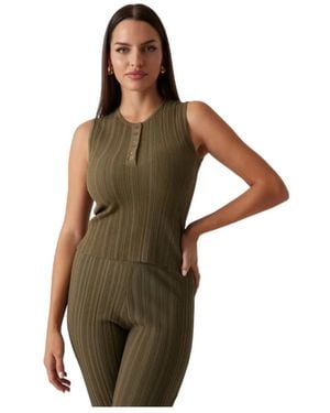 Marciano Sleeveless Tops - Green