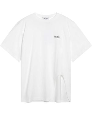 The Attico Tops ,Wit ,Katoen T-Shirt