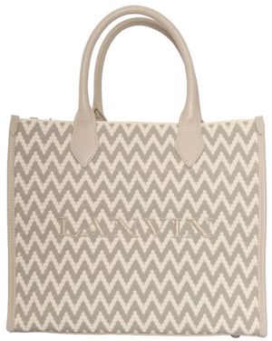 Lanvin Tote Bags - Neutro