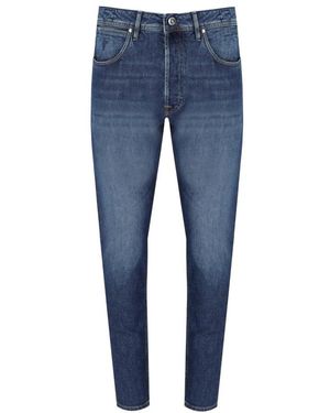 Hand Picked Slim-Fit Jeans - Azul