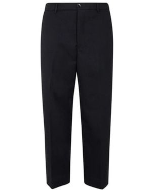 Nine:inthe:morning Geklede Broek Met Platte Voorkant - Zwart