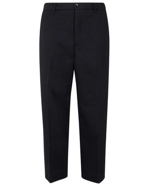 Nine:inthe:morning Geklede Broek Met Platte Voorkant - Zwart