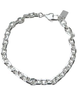 Holmen Copenhagen Stad Armband 6Mm Zilver - Metallic