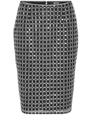 ROTATE BIRGER CHRISTENSEN Short Skirts - Black