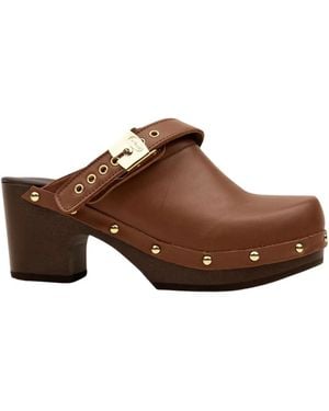 Scholl Clogs - Marron