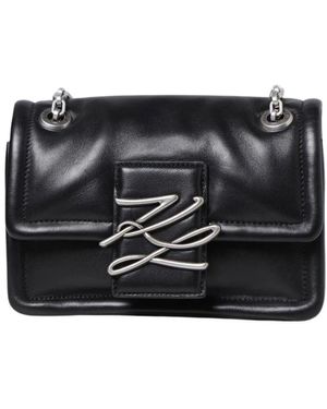 Karl Lagerfeld Shoulder Bags - Black