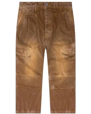 NAHMIAS Straight Jeans - Marrone