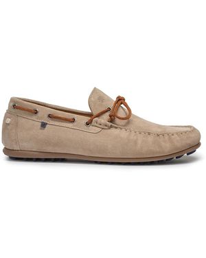 van Bommel Schoenen ,Bruin ,Klassieke Leren Schoen - Naturel