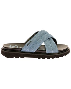 Kickers Bequeme Nealine Mules - Blau