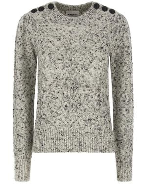 Isabel Marant Round-Neck Knitwear - Gris