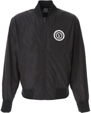 Versace Jeans Couture Bomber Jackets - Gray