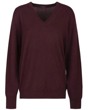 Canessa V-Neck Knitwear - Morado
