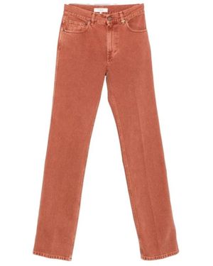 Chloé Rechte Jeans - Rood