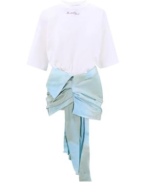 Off-White c/o Virgil Abloh Short Dresses - Blu