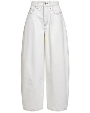 Jacquemus Loose-Fit Jeans - Weiß