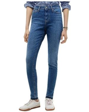 Tommy Hilfiger Nora Slim-Fit Jeans - Blauw