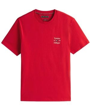 Tommy Hilfiger T-Shirts - Rosso