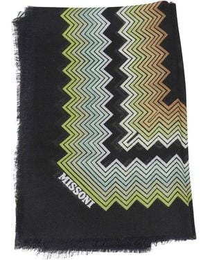 Missoni Accessoires ,Veelkleurig ,Sjaal - Groen
