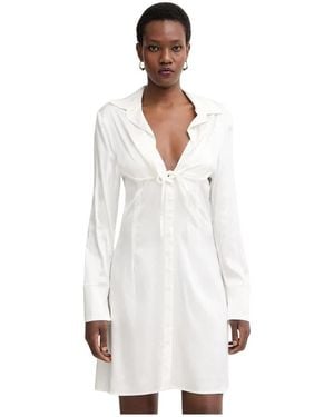 Silvian Heach Shirt Dresses - Bianco
