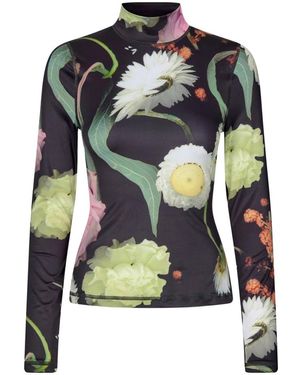 Stine Goya Long Sleeve Tops - Verde
