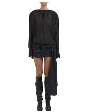 Entire studios Short Dresses - Black