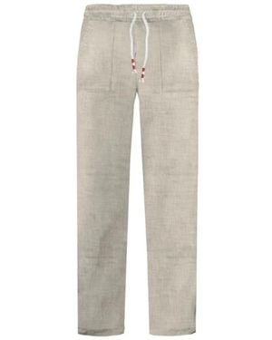 MC2 Saint Barth Straight Trousers - Grey