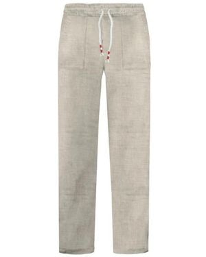 Mc2 Saint Barth Straight Pants - Gray