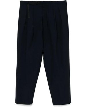 Seven Gauge Straight Trousers - Blauw