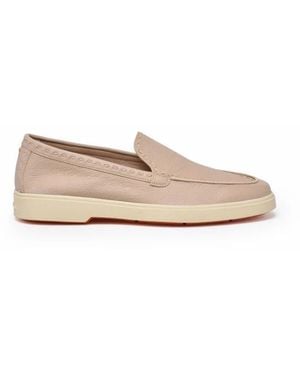 Santoni Loafers - Neutro