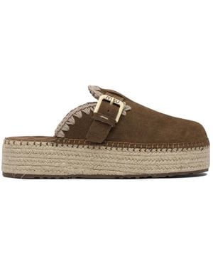 Mou Mules - Brown