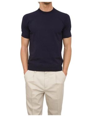 Paolo Pecora Round-Neck Knitwear - Blue