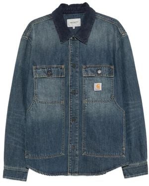 Carhartt Jassen ,Blauw ,Katoen Oakland Shirt Jacket