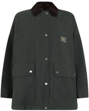 Weekend by Maxmara Jassen ,Grijs ,Katoen Pecora Jas - Zwart