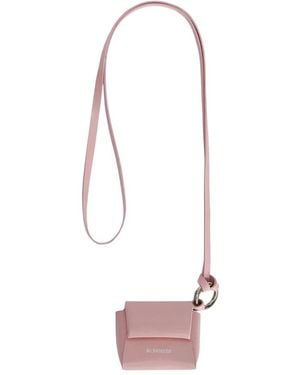 Jil Sander Folded Air Pods Case - Pink
