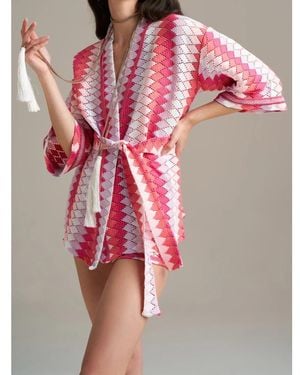 PHO® Firenze Cosmopolitan Kimono - Pink