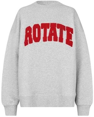ROTATE BIRGER CHRISTENSEN Sweatshirts - Grey