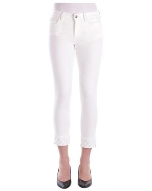 Liu Jo Cropped Jeans - Blanco
