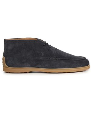 Tod's Schoenen ,Blauw ,Leer Zakelijke Schoenen