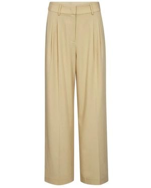 co'couture Cropped Trousers - Natural