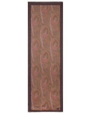 Etro Accessoires ,Veelkleurig Sjaals - Bruin
