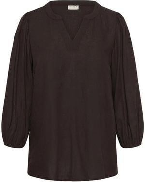 Kaffe Blouses - Negro