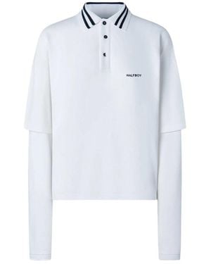 Halfboy Longsleeve Polo - Blauw