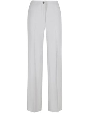 Seventy Broeken ,Grijs ,Pantalon Straight Leg - Wit