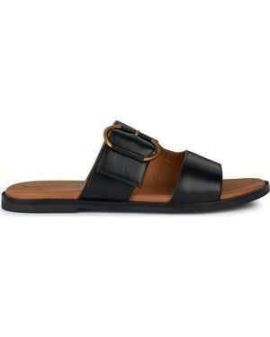 Geox Sliders - Black